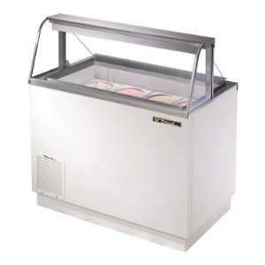 True TDC 47 CG 47 Curved Glass Dipping Cabinet
