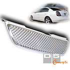 CHROME 02 03 04 ALTIMA MESH FRONT UPPER GRILL GRILLE (Fits Nissan 