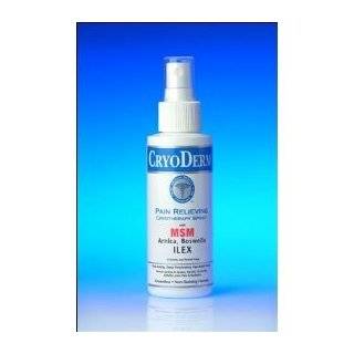 CryoDerm Pain Relieving Analgesic Cryotherapy Spray  4oz. Professional 