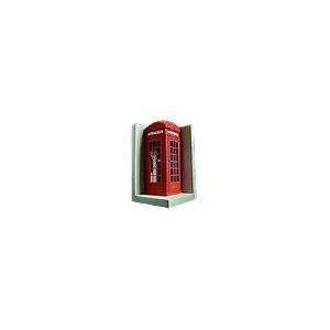  british telephone box   single piece bookend sculpture by 