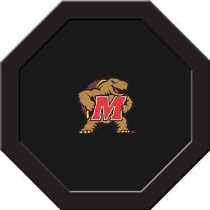  Maryland Terrapins Game Table Felt   43 Round Sports 