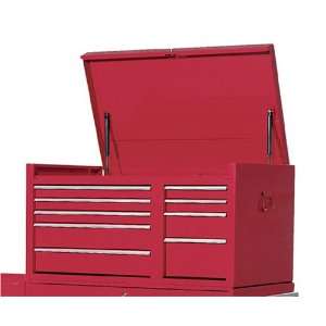   Wide by 17 7/8 Inch Deep by 22 1/4 Inch High 10 Drawer Red Top Chest
