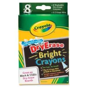  Crayola Dry Erase Crayon (98 5202): Office Products