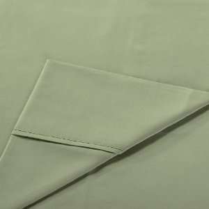 Solid Sage 550 Thread Count Twin Extra Long size Sheet Set 100 % 