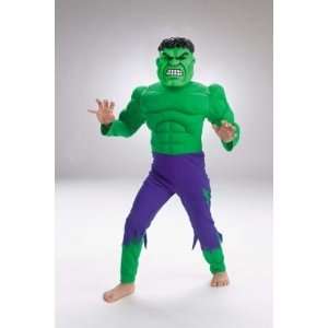  HULK CHILD DLX MUSCLE 4 6 Toys & Games
