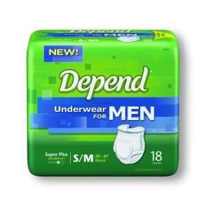  Depends Protective Underwear for Women and Men    Pack of 