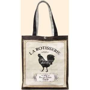  Fiddlers Elbow Charcuterie OIL Cloth Tote Bag Rooster 