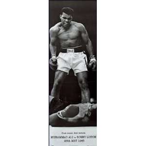  Muhammad Ali  Ali vs Liston  Poster 8354: Home & Kitchen
