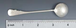 ANTIQUE AMERICAN INDIAN SILVER SPOON w PROFILE /FACE  