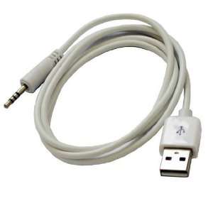  iPhone & iPod Compatible USB Audio Cable: Electronics