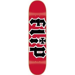  Flip HKD Red Medium Skateboard Deck   8.0 Sports 