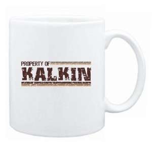  New  Property Of Kalkin Retro  Mug Name