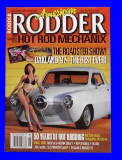   MAY 1997,1932 FRAME,1933 FORD,1940 COUPE,VRA,HOT ROD MAGAZINE  