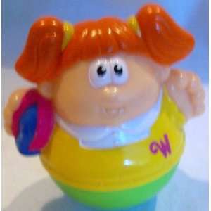   Weebles, Red Head Girl in Pony Tails, Replacement Figure Toy Toys