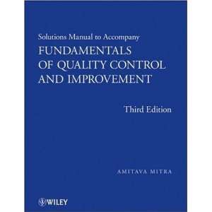  Fundamentals of Quality Control and Improvement, Student 