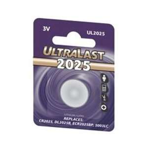  Ultralast #Cr2025 Lithium Coin Battery: Camera & Photo