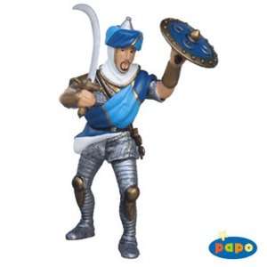  Papo   Oriental Knight Blue with Turban Toys & Games
