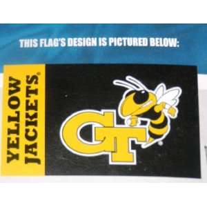  Georgia Tech Yellow Jackets 3 X 5 Deluxe Flag 