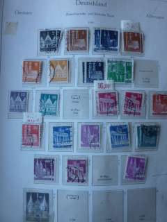GERMANY 1940s MINT/USED STAMP ALBUM COLLECTION, MUST SEE!!  