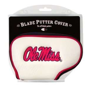 Ole Miss Rebels Blade Putter Cover Headcover:  Sports 