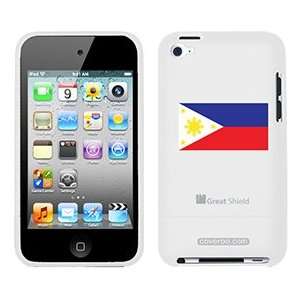  Philippines Flag on iPod Touch 4g Greatshield Case  