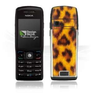 Design Skins for Nokia E50   Leopard Fur Design Folie 