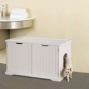  Cat Washroom Bench White