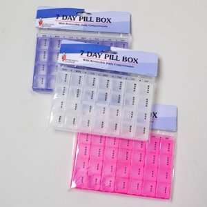 Day Pill Box Case Pack 72   412677