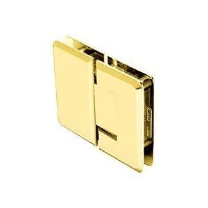   Pinnacle 180 Series Gold Plated 180º Glass To Glass Standard Hinge