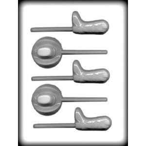 hat & boot suckers Hard Candy Mold 3 Count  Grocery 
