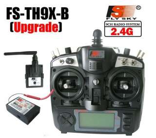   TH9X B 2.4G 9CH raido control Transmitter & Receiver for rc helicopter