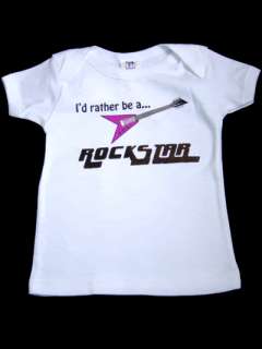 NWT Haute Stuff T Shirt Rock Star Baby Boy & Girl 6 12m  
