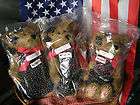 Wholesale lot of (3) Boyds Bear PlushLibearty C STAR Exclusive 