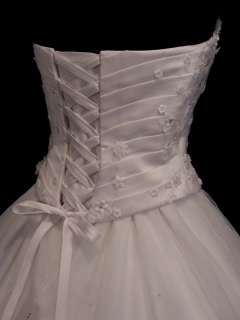 BRAND NEW CINDERELLA WEDDING DRESS BRIDAL GOWN + SHAWL  