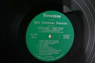 33 LP Firestone Christmas Favorites Carols Volume 3  