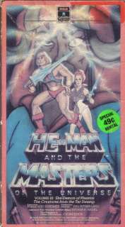 VHS HE MAN & MASTERS OF THE UNIVERSE VOLUME III  