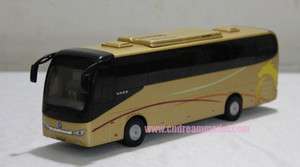 43 Shanghai Shenlong SK6122 Travelling Bus model Gold  