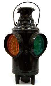 Wabash Railroad Dressel Switch Signal Lamp Lantern Arlington NJ  