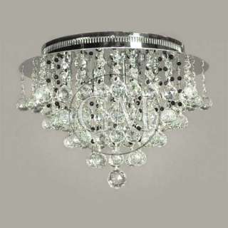 16 Luxema Ceiling Flush Mount Crystal Lighting Fixture Chandelier w 