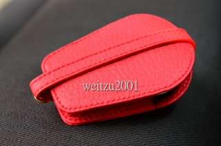 R55 R56 R60 red Leather Mini cooper Key Fob countryman  