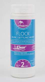 Rx Clear Swimming Pool Super Flock Clarifier 2 lbs  