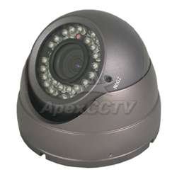   Effio 600TVL Tri Axis Weatherproof Vandal Proof IR Dome Camera  