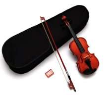   32 Kinder Violine für ca. 2  3 Jahre Geige mit Koffer und Bogen