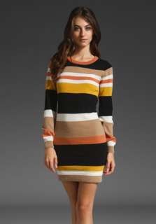 SEE BY CHLOE Striped Sweater Dress in Pailettes  