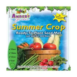   Garden, Inc. 6 Ft. X 14 In. Vegetable Seed Mat Summer Crop at The Home