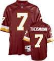 Joe Theismann Reebok NFL Red Premier Throwback Washington Redskins 