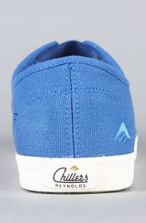 Emerica The Reynolds Chiller Sneaker in Blue  Karmaloop   Global 