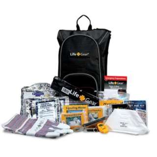 LifeGear Day Pack EmergenySurvival Kit w/ Emergency Gear & First Aid 