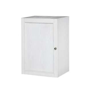 Xylem Kent 18 in. Linen Tower Cabinet in Whitewash LT KENT CWD 18WT at 