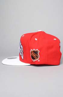 Mitchell & Ness The Arch Snapback Hat in Red White : Karmaloop 